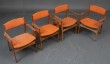 Nova Furniture: White oak armchairs