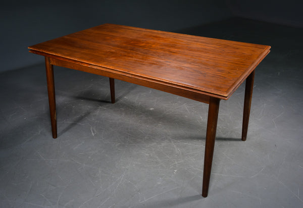 Teak Dining Table With Pull Out
