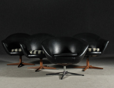 Armchairs, i.a. Folke Jansson, SM Wincrantz, 1950s / 60s (4)