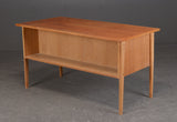 Oak and teak desk