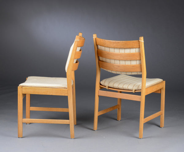 Oak Dining Chairs by Kurt Ostervig
