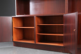 Omann Jun. Rosewood Cabinet with shelving