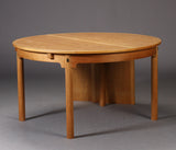 Børge Mogensen. Oak dining table, Øresund series