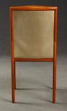Set of four dining chairs, cherry, from Lübke Germany.