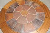Haslev. Coffee table with tiles