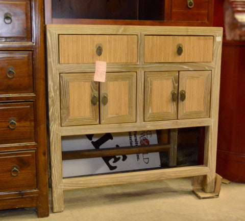 Oriental Cabinet with Bamboo Doors