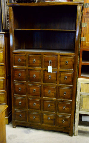 Oriental Medicine Cabinet with shelf
