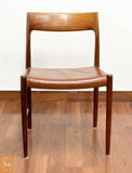 Niels O. Moller Rosewood Chairs, Model 77