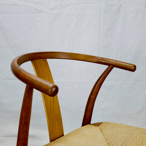 Cherry Wishbone-style Dining Chairs