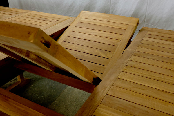 Solid Teak Outdoor Dining Table