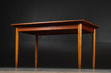 Teak Dining table with 2 concealed leaves