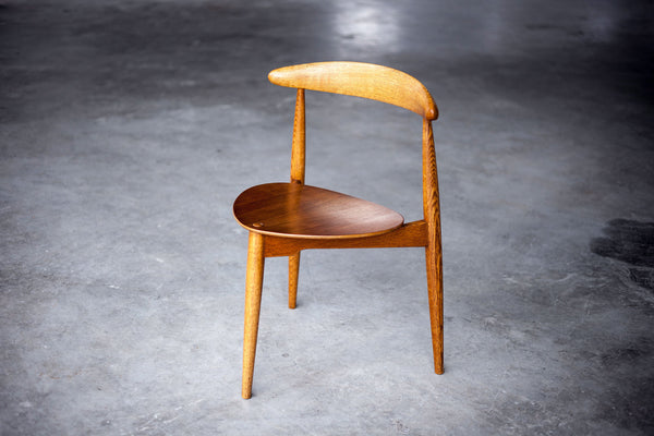 Three Legged Heart Chair by Hans Wegner