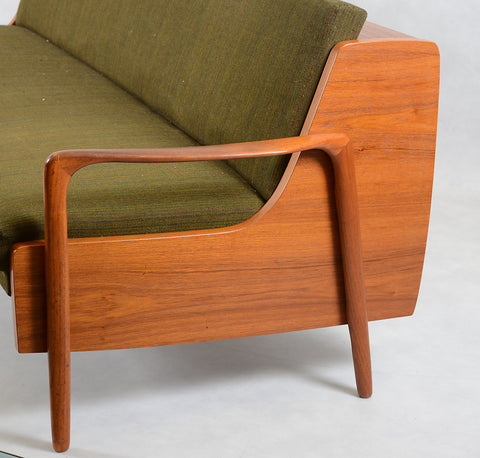 Teak sofa bed