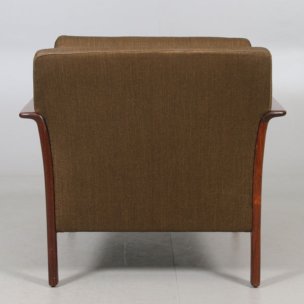 SOFA and ARMCHAIR, jacaranda,-Rio Rosewood- Bröderna Andersson. 1960s.