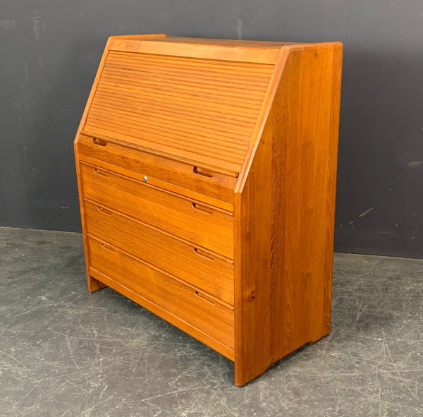 Solid Teak SECRETARY / Make up table/ Desk,/ Chest of drawers by Dyrlund