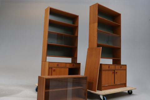 BOOK SHELVES / CABINETS, 1900s