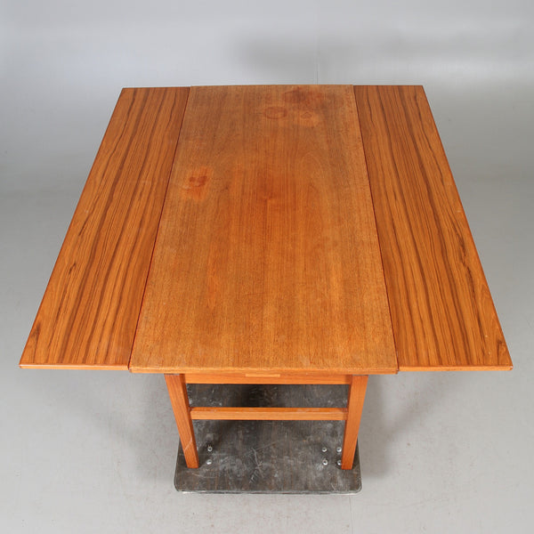 COFFEE TABLE / DINING TABLE, folding, Emmaboda furniture factory, 1960s.