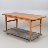 COFFEE TABLE / DINING TABLE, folding, Emmaboda furniture factory, 1960s.