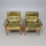 GUNNAR KENTEMO. armchairs, 1 pair, "Carmen", G-Möbel, second half of the 20th century.