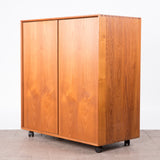 GV Møbler, Solid Teak highboard / cabinet, Denmark, 1960s.