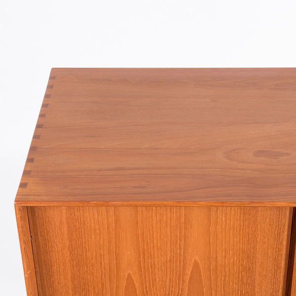 GV Møbler, Solid Teak highboard / cabinet, Denmark, 1960s.