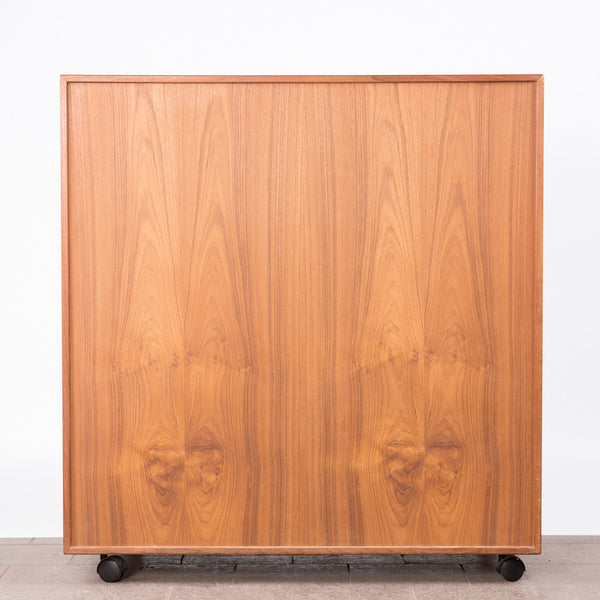 GV Møbler, Solid Teak highboard / cabinet, Denmark, 1960s.