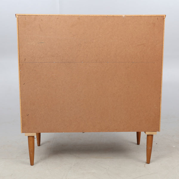 SECRETARY, Cylinder roll top, Teak  1950s.