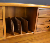 Solid Teak secretary / desk