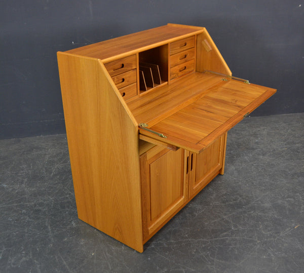 Solid Teak secretary / desk