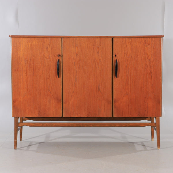 SIDEBOARD, teak, mid 1900s.