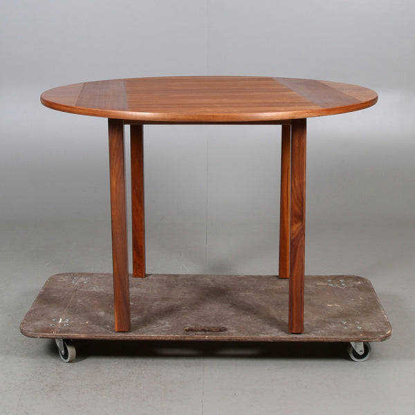 ROUND TEAK DINING TABLE ,