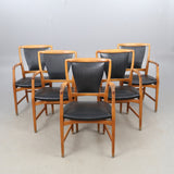 DAVID ROSEN. Armchairs, Five pieces, Nordiska Kompaniet.*