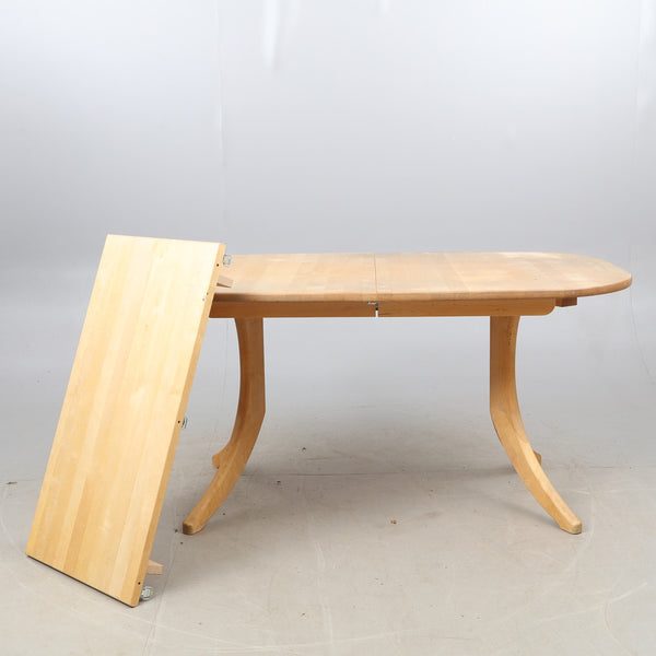 Nils-Göran Gustafsson, Solid Birch  dining table, "Primula", Stolab 2004.*