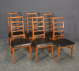 NIELS KOEFOED. 6 CHAIRS "LIS".*