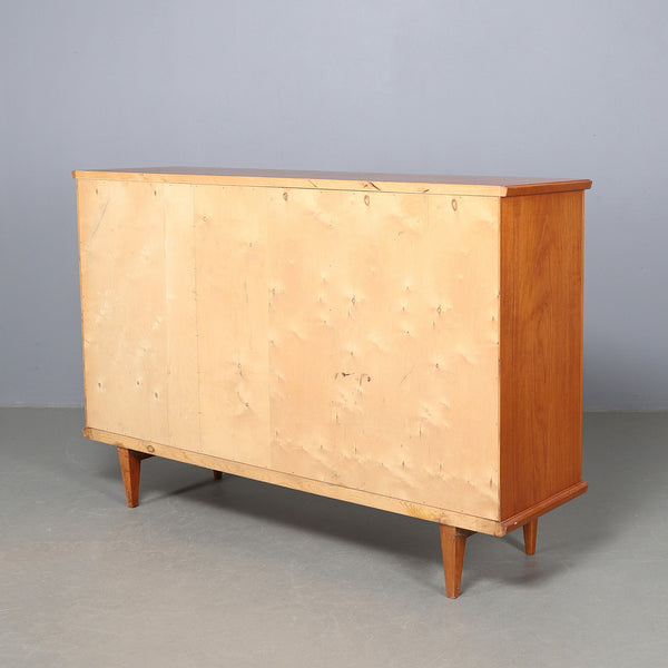 SIDEBOARD, teak, second half of the 20th century.*