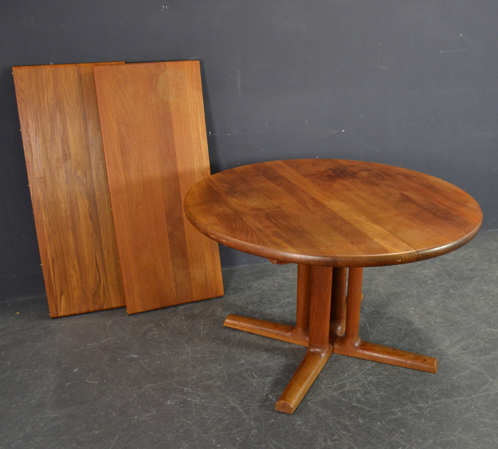 Solid Teak DINING TABLE By Dyrlund, Denmark Mostly