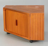 Beautiful TV/ corner cabinet. teak.