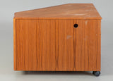 Beautiful TV/ corner cabinet. teak.