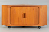 Beautiful TV/ corner cabinet. teak.