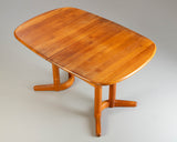 Solid teak Extending dining table