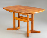 Solid teak Extending dining table