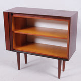 Roll-Front Rosewood Cabinet