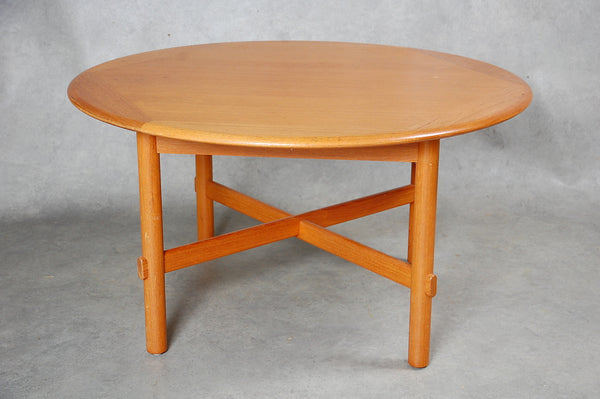 Danish Round Teak Coffee Table