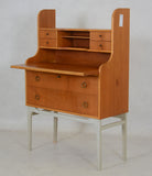 SECRETARY / Desk / Chest of Drawers drawers,  Teak, 1960s.
