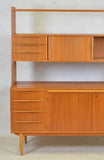 buffet and hutch, teak, 1950s / 60s.