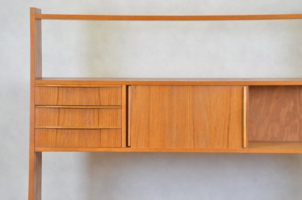 buffet and hutch, teak, 1950s / 60s.