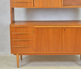 buffet and hutch, teak, 1950s / 60s.