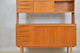 buffet and hutch, teak, 1950s / 60s.