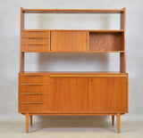 buffet and hutch, teak, 1950s / 60s.