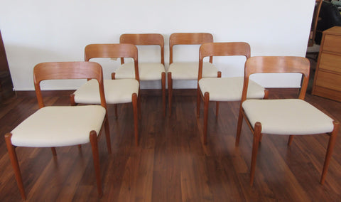 Niels O. Moller Teak Dining Chairs